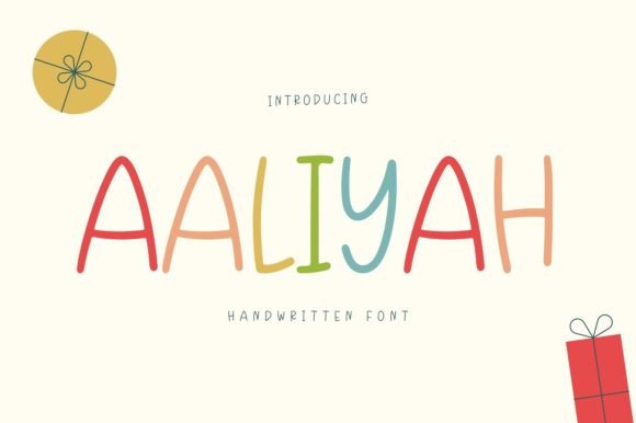 Aaliyah Font: A Handwritten Touch for Digital Design