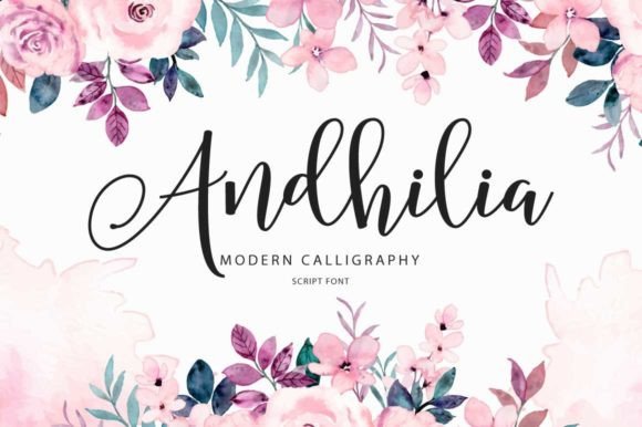 Andhilia: The Script Font For Modern Campaigns