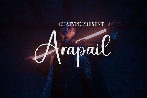 Arapail: The Casual Script Font for Editorial Personality