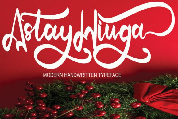 Astay Hiuga: A Script Font for Work That Needs Personality