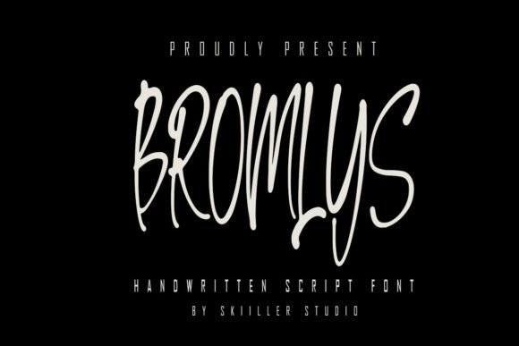 Bromlys: A Handwritten Font That Builds a Consistent Brand