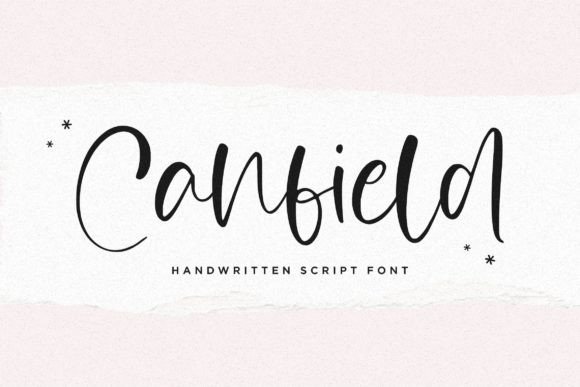 Canfiled: The Handwritten Font for Elegant Product Design