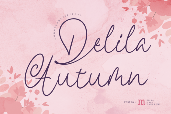 Delila Autumn Font: The Typeface for Your Campaign Message