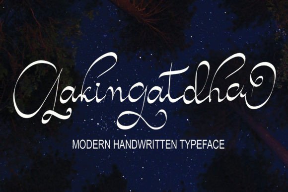 Gakimgatdha: The Handwritten Font for Warm Web Design