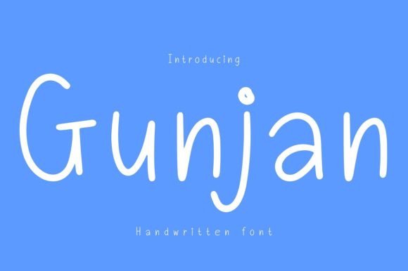 Gunjan: A Font That Adds Authenticity to Digital Layouts