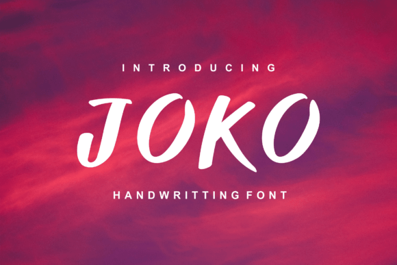 Joko: The Handwritten Font Your Campaigns Need