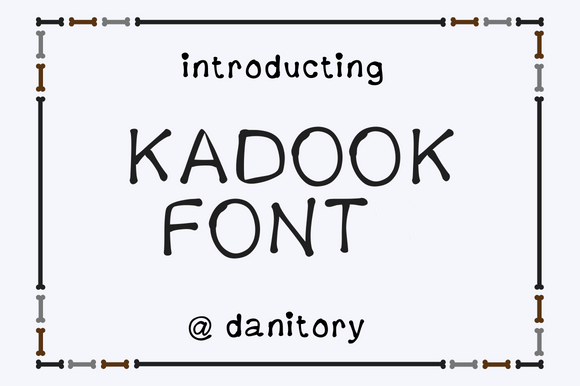 Kadook: The Friendly Handwritten Font for Your Brand Story