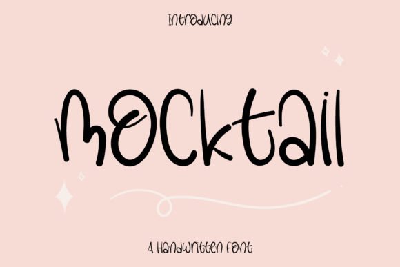 Mocktail: A Handwritten Font Built for Digital Design