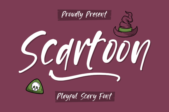 Scartoon: A Handwritten Font for Brands That Want to Be Both Playful and Scary