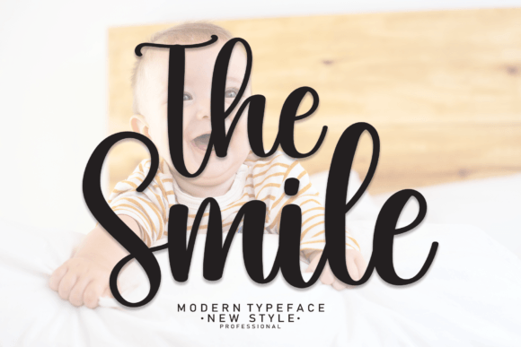 The Smile: A Handwritten Font for Editorial Elegance
