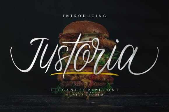 Using Justoria: An Expert Review of This Handwritten Luxury Font
